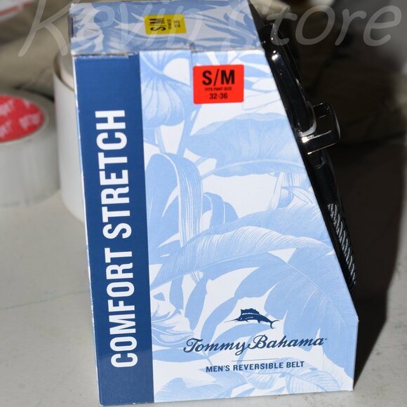 Tommy Bahama Men's Stretch Braided Reversible Belt - Picture 6 of 6